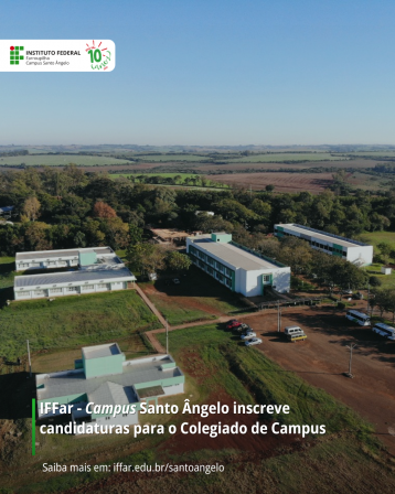 01.04.25   IFFar Campus Santo ngelo inscreve candidaturas para o Colegiado de Campus 24411 1